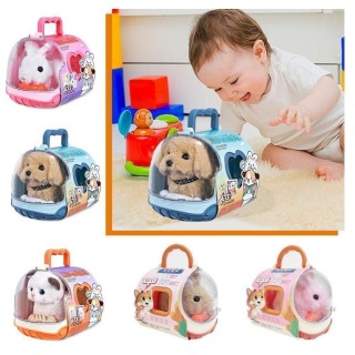 Elektronische Komponenten Bellendes Hundespielzeug Hochwertige Plüschgeschenke Pädagogisches Simulationsspielzeug Welpenhauss