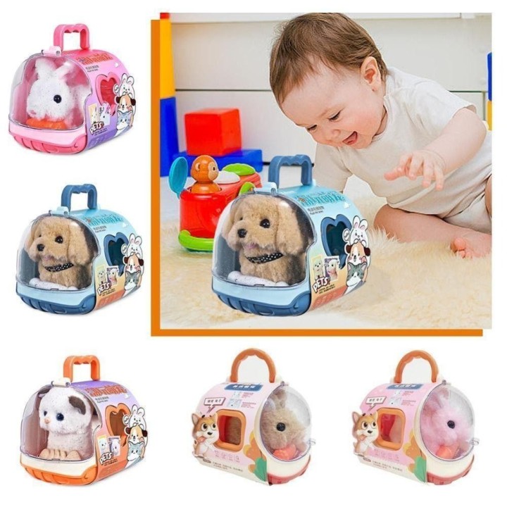 Elektronische Komponenten Bellendes Hundespielzeug Hochwertige Plüschgeschenke Pädagogisches Simulationsspielzeug Welpenhauss