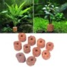 10Pcs Anlage Ring Aquarium Feste Wassertank Weightsholder Pflanzen Befestigung Werkzeug