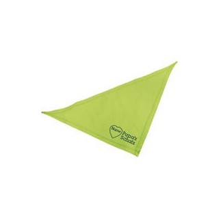Schecker - Besticktes Halstuch Papa´s Schatz + Name im Herz [65cm - Kiwi]