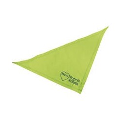 Schecker - Besticktes Halstuch Papa´s Schatz + Name im Herz [65cm - Kiwi]