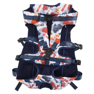 Haustier Hund Träger Rucksack Einstellbare Atmungsaktivität Beine Aus Vorne Gerichtete Hund Träger grün