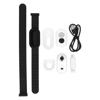 Haustierhalsbandkamera Weiß Wireless Fidelity 1080P Foto-Videoaufzeichnung 170 Grad Weitwinkel 280 mAh 2‑3H