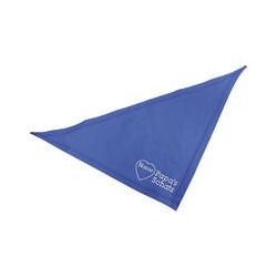 Schecker - Besticktes Halstuch Papa´s Schatz + Name im Herz [65cm - Royalblau]