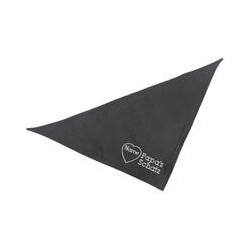 Schecker - Besticktes Halstuch Papa´s Schatz + Name im Herz [65cm - Schwarz]