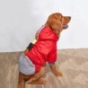 Stilvoller, modischer Haustiermantel mit Kapuze, mittelgroße und große Hunde-Daunenjacke für Reisen 3XL grün