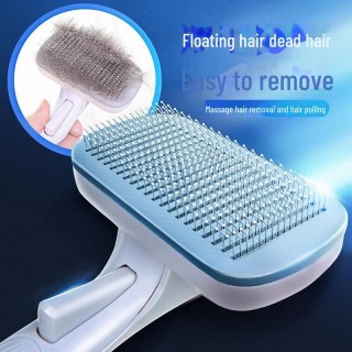 Tierhaarentfernungskamm für Katzen und Hunde – große Anti-Haarausfall-Bürste für einfache Fellpflege