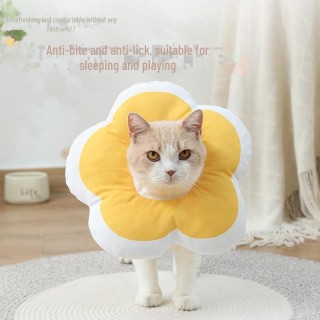 Sunflower Pet Recovery Collar – Anti-Leck-Kopfbedeckung für Hunde und Katzen. S rosa