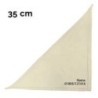Schecker - Besticktes Halstuch Tel. Nr. +  Name [35cm - Beige]