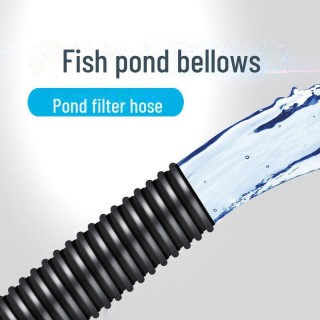 Gummiwellrohr für Aquarien- und Teichfilteranlagen Corrugated pipe 20mm (1 meter)