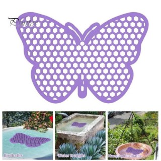 Bienentränke, Wabenförmige schwimmende Bieneninsel, Schmetterlingsform, Bestäuber-Tränkestation zum Füttern von Schmetterling