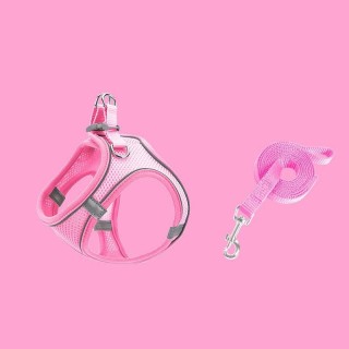 Verstellbarer Anti-Flucht-Gürtel für kleine Katzen, Kätzchengeschirr, leicht, atmungsaktiv, weich, Haustierweste, Kabelbaum,