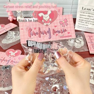 Transparentes, superweiches Waffel-Donut-Katzenkrallenspielzeug für kreativen Stressabbau und Spaß cat claw transparent