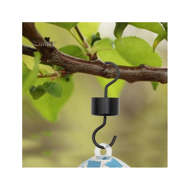 Aufhänger für Vogelfutterspender, strapazierfähig, maximale Tragkraft, Doppelköpfe, Ameisenschutz, S-förmiger Haken, Kolibri-