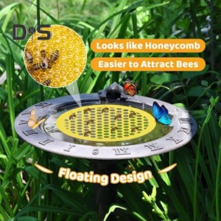 1 Stück/2 Stück Bienen-Bewässerungsstation, Schmetterlings-Bewässerungsstation, Bienenfutterspender, Bestäuber-Bewässerungsst