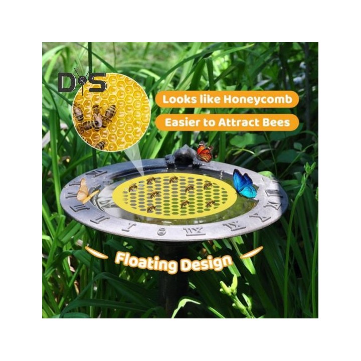 1 Stück/2 Stück Bienen-Bewässerungsstation, Schmetterlings-Bewässerungsstation, Bienenfutterspender, Bestäuber-Bewässerungsst