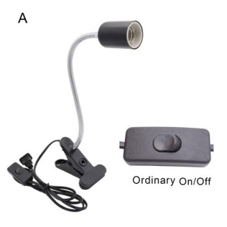 Lampenhalter Universal Pet Reptile Schildkröte Grill Lampenhalter Uva Uvb Heizlampenhalter A *EU Plug weiß