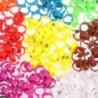 100Pcs Geflügel Fuß Ring Vogel Taube Huhn Signage Durchführung Mark Ring schwarz