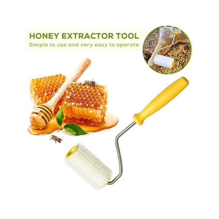 Yousheng Bienenstock-Entdeckungsnadelwalze, leicht zu reinigen, langlebiges Imkerei-Werkzeug, effizientes Bienenstock-Honig-E