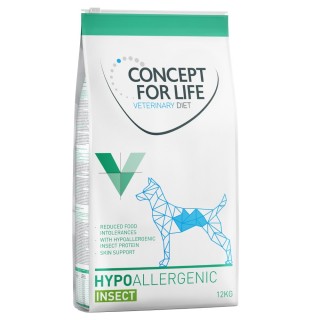 Concept for Life Veterinary Diet Hypoallergenic Insect Hundefutter - 12 kg