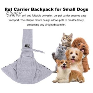 Tragetuch für kleine Hunde, Umhängetasche, tragbare Welpentasche für Reisen im Freien, Transportzubehör für kleine und mittel