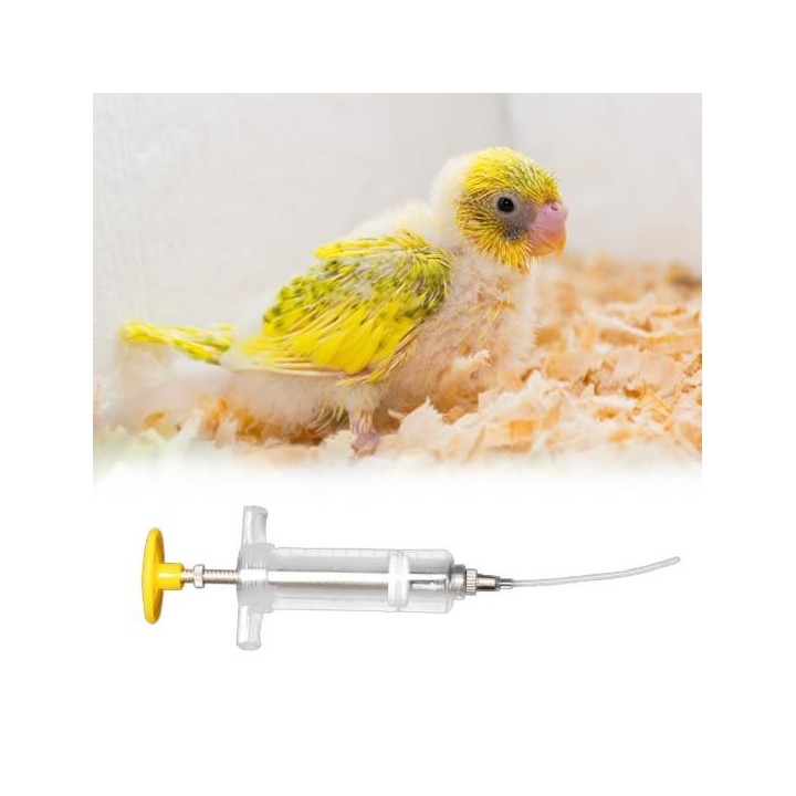 10/20/30/50ml Baby Vogel Feeder mit Skala Runde Schlauch Einstellbare Gavage Rohr Milch Feeder Handheld C
