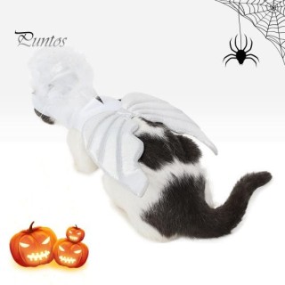 Engelsflügel-Kostüm für Haustiere, für Halloween, Weihnachtsfeier, süßes Hunde-/Katzen-Anzieh-Outfit, Kleidung, Urlaub, Cospl