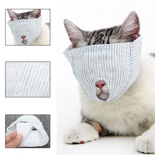 Katzenpflege-Anti-Biss-Anti-Kratz-Mundschutz deckt Maulkörbe mit einstellbarer Größe ab S Full Covers