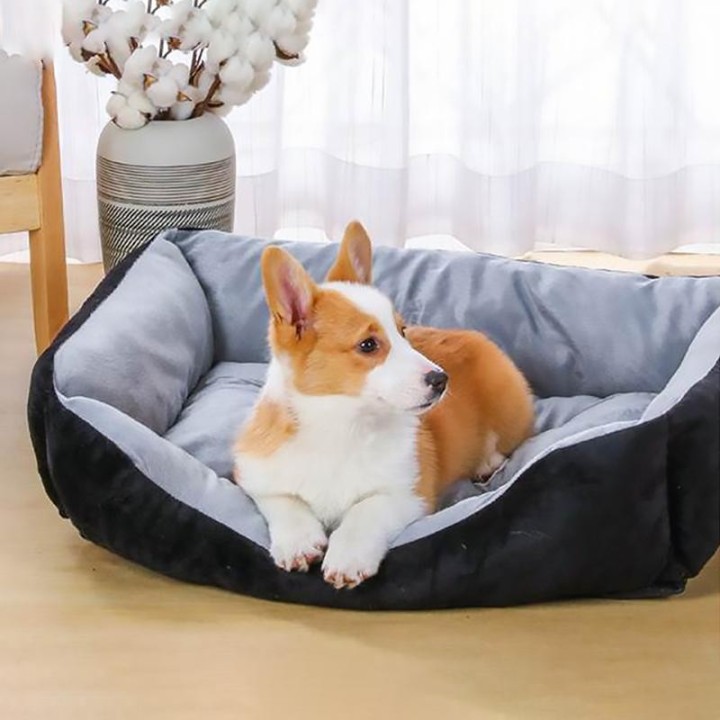 Wasserdichte Unterseite, weiches Fleece, warmes Haus, superweiches Sofa, Hundebetten für kleine große Hunde, Haustierbett, Ka