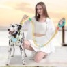 Hundeleine, nicht verheddernde Haustierleine aus Nylon für Hunde und Katzen, bequemer Griff, einfache Kontrolle, rutschfestes