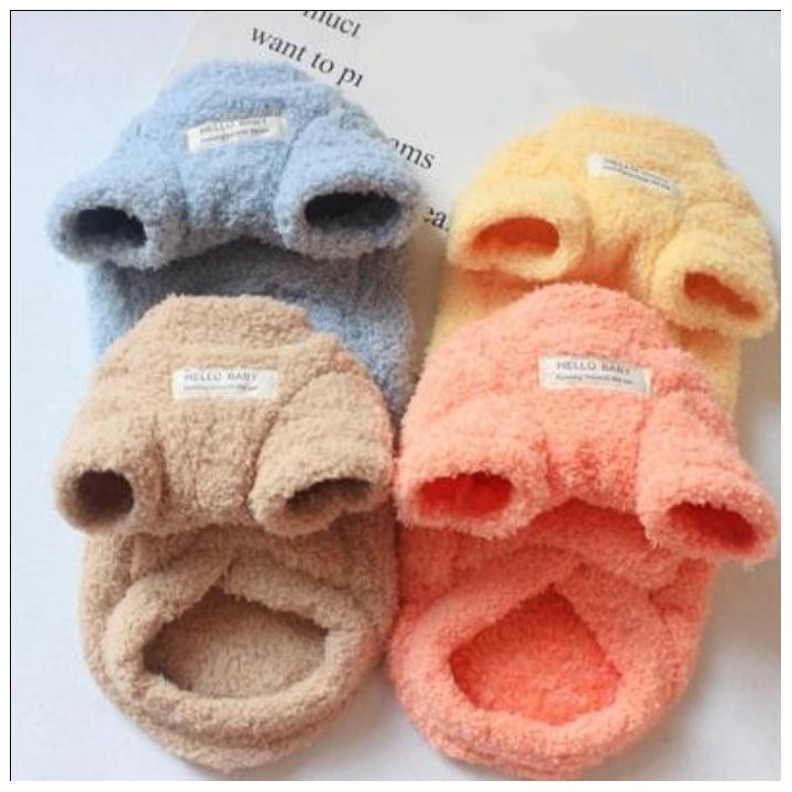 Korallen-Fleece-Winter-warmer Hundepullover für kleine Hunde, Plüsch-Hundekleidung, weicher Welpenmantel, Jacke, Chihuahua, T