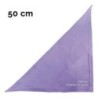 Schecker - Besticktes Halstuch Tel. Nr. +  Name [50cm - Flieder]