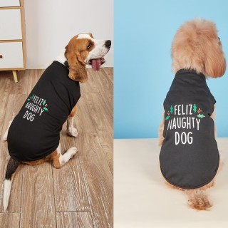 CVC Hundeweste aus Baumwolle – Größen S, M und L für Welpen und Hunde S schwarz