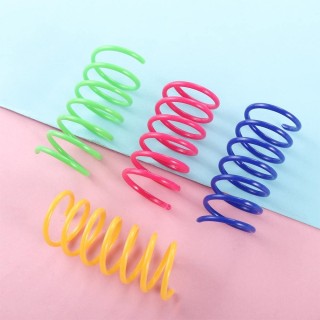 Attractive 20 packs Resilient Safety Cat toy Bounce ball Pet supplies Spring toy