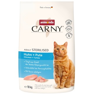 animonda Carny Adult Sterilised Huhn + Pute - 10 kg