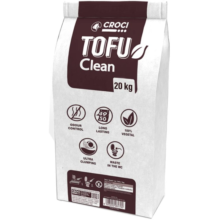Croci Katzenstreu TOFU CLEAN - 45L