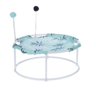 TIAKI Palmen-Sonnenliege mit Pompoms - Ø 45 x H 19 cm