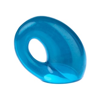 TIAKI Hundespielzeug Leckerli-Spender - Größe S: L 11 x B 8 x H 4,5 cm, blau