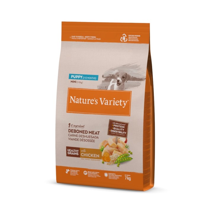 Nature's Variety Healthy Grains Puppy Mini Huhn - 7 kg