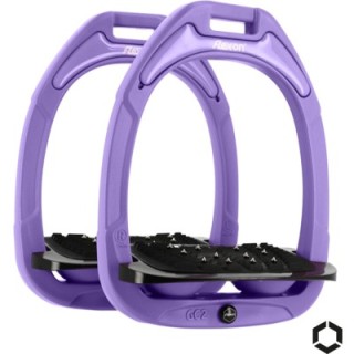 Aluminium Steigbügel Neigung Ultra-Grip Grau/Alu/Grün Flex-On