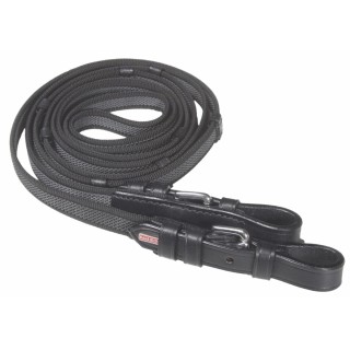 Pferdezügel mit Schnallen und Stoppern Karlslund