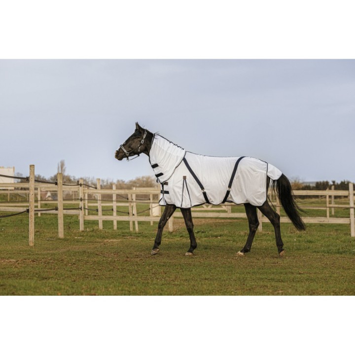 Mesh-Fliegenabdeckung für Pferde Equithème Combo