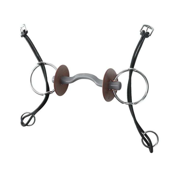 Mundstückheber für Pferde mit Zungenpassage, hart Beris Konnex