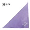 Schecker - Besticktes Halstuch Zicke + Name [35cm - Flieder]