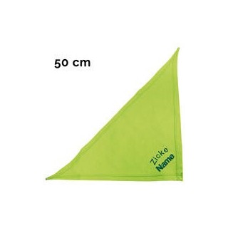 Schecker - Besticktes Halstuch Zicke + Name [50cm - Kiwi]