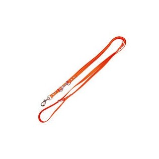 Schecker Biothane® Verlängerungsleine 3-fach verstellbar, 2,2 m / 13 mm