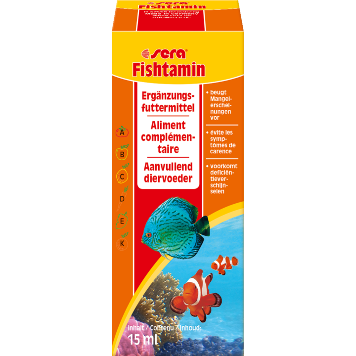 Sera Fishtamin - 15ml