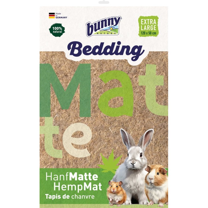 bunny Hanf-Matte - Extra Large 120 x 50 cm
