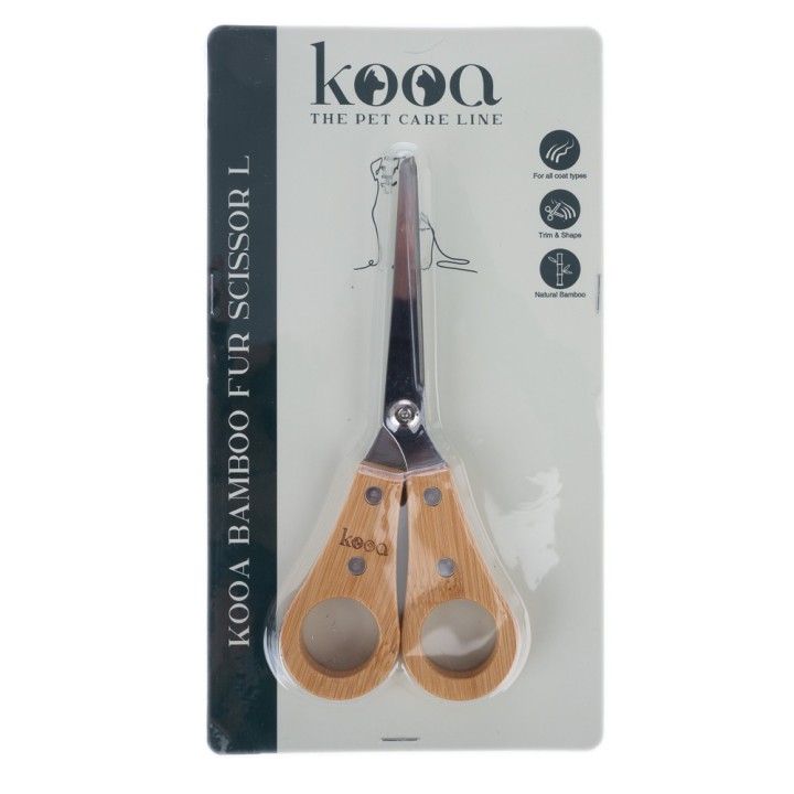 kooa Bambus-Fellschere L - L 16 x B 6,8 x H 1,2 cm