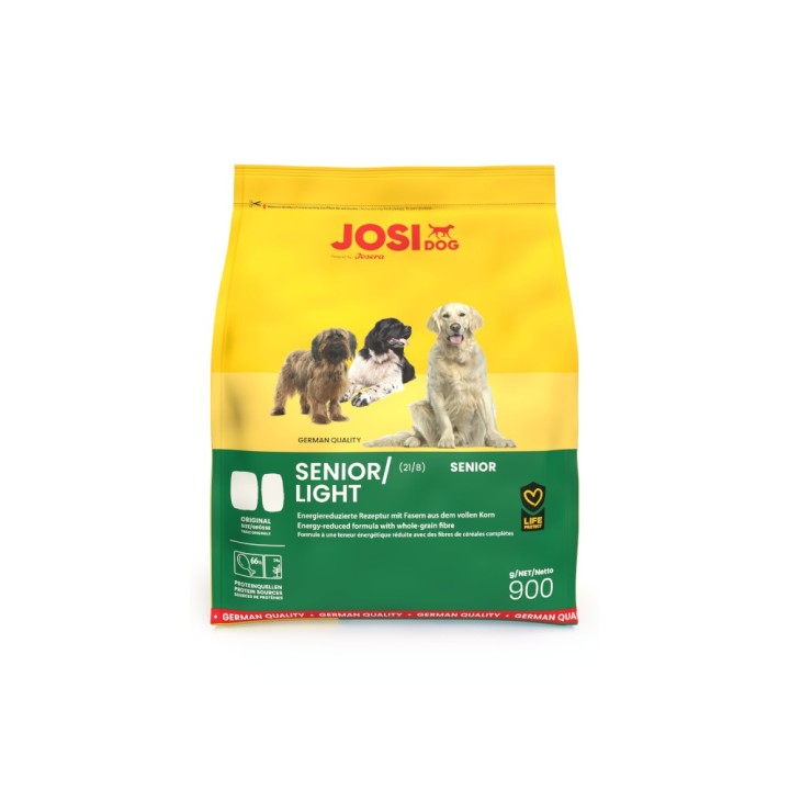JosiDog Senior Light mit Huhn - 900 g